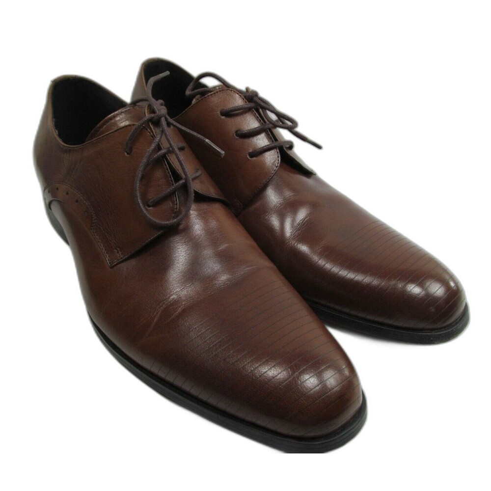 Kenneth Cole NY Straight Line Cap Toe Oxfords Mens Size 12 M NICE